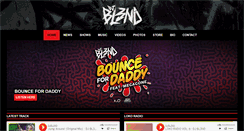 Desktop Screenshot of djbl3nd.net