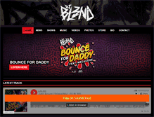 Tablet Screenshot of djbl3nd.net